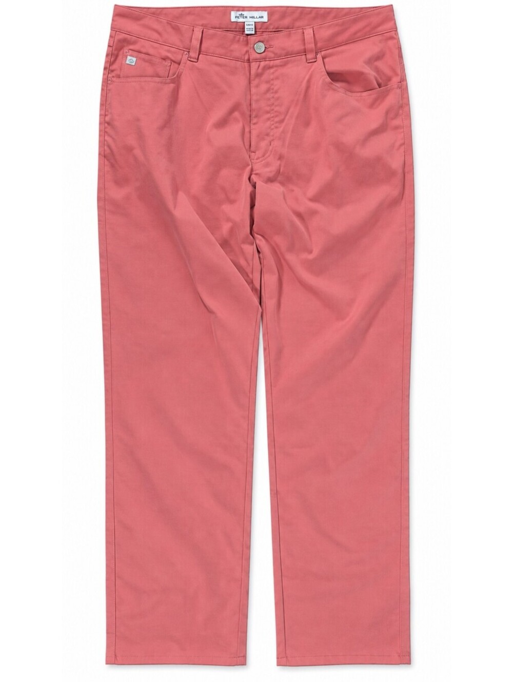 Peter Millar Men’s 36x32 Salmon 5 Pocket Golf Chino Pants Flawed